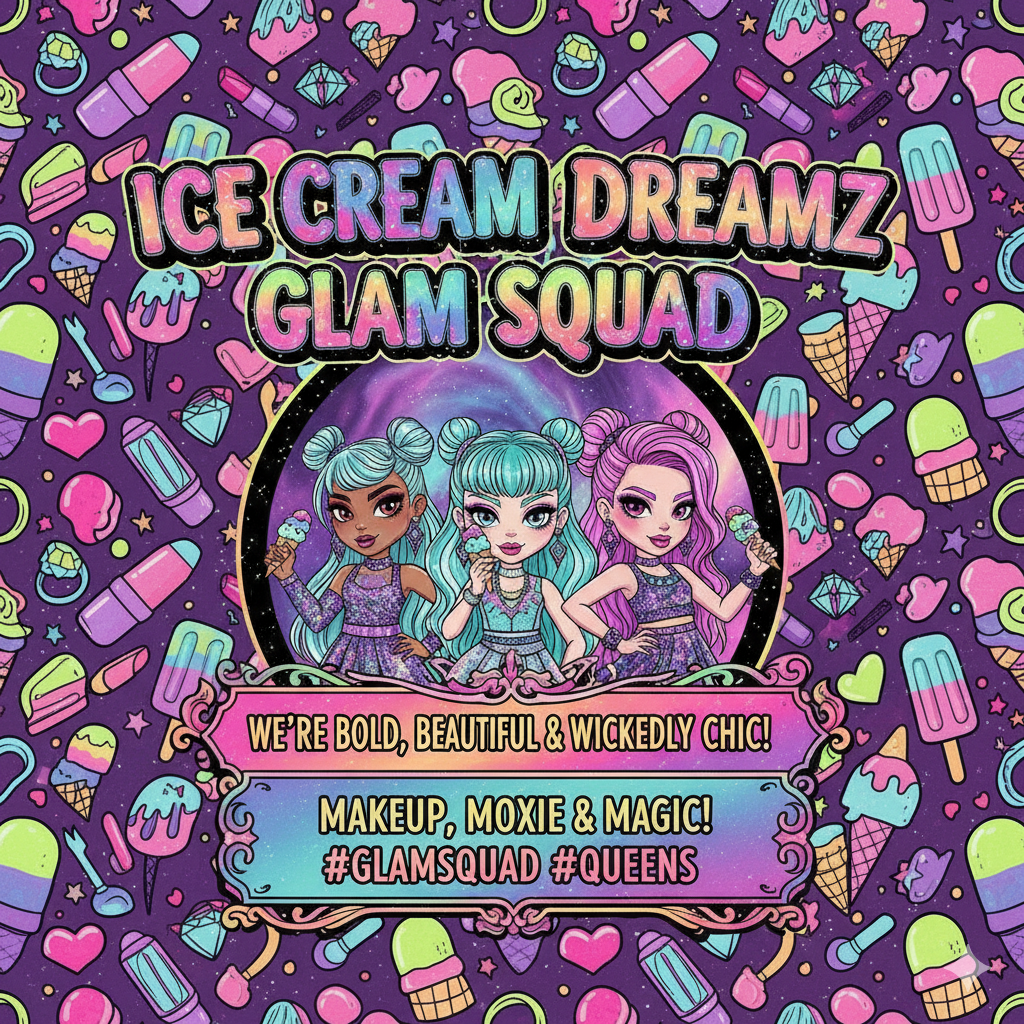 ICE CREAM DREAMZ CUSTOMER DESIGN