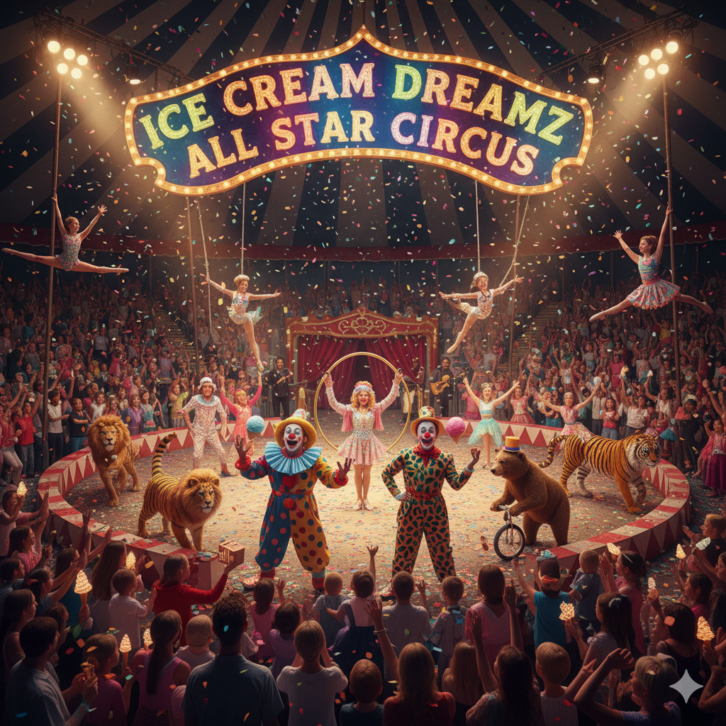 ICE CREAM DREAMZ CUSTOMER DESIGN