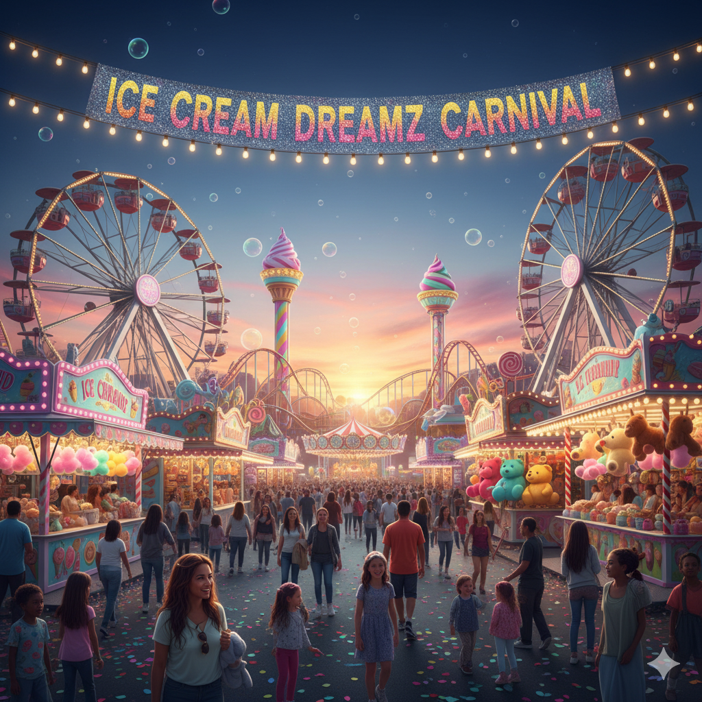 ICE CREAM DREAMZ CUSTOMER DESIGN