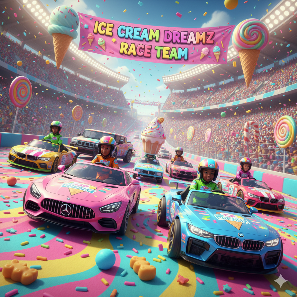 ICE CREAM DREAMZ CUSTOMER DESIGN