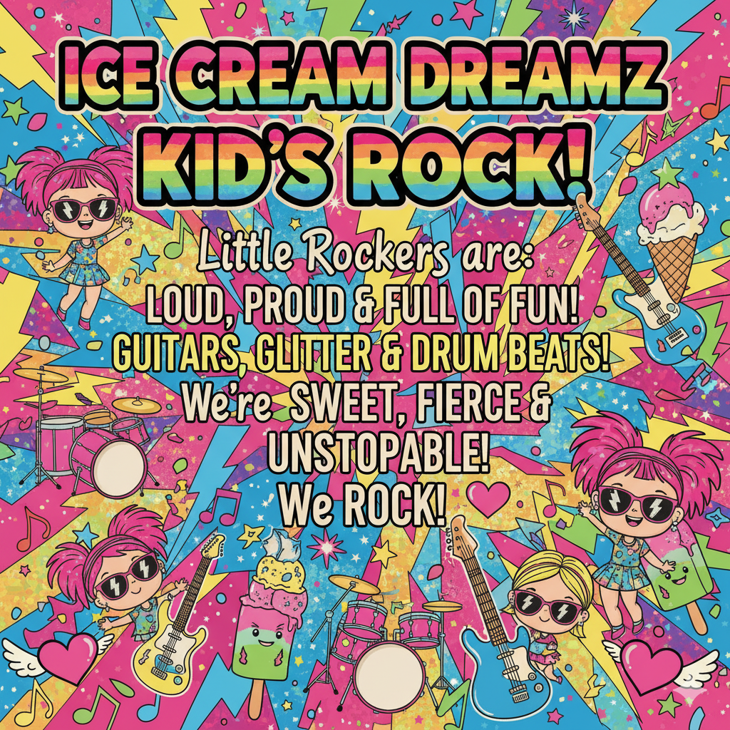 ICE CREAM DREAMZ CUSTOMER DESIGN